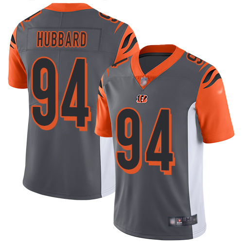 Cincinnati Bengals Limited Silver Men Sam Hubbard Jersey NFL Footballl #94 Inverted Legend->cincinnati bengals->NFL Jersey